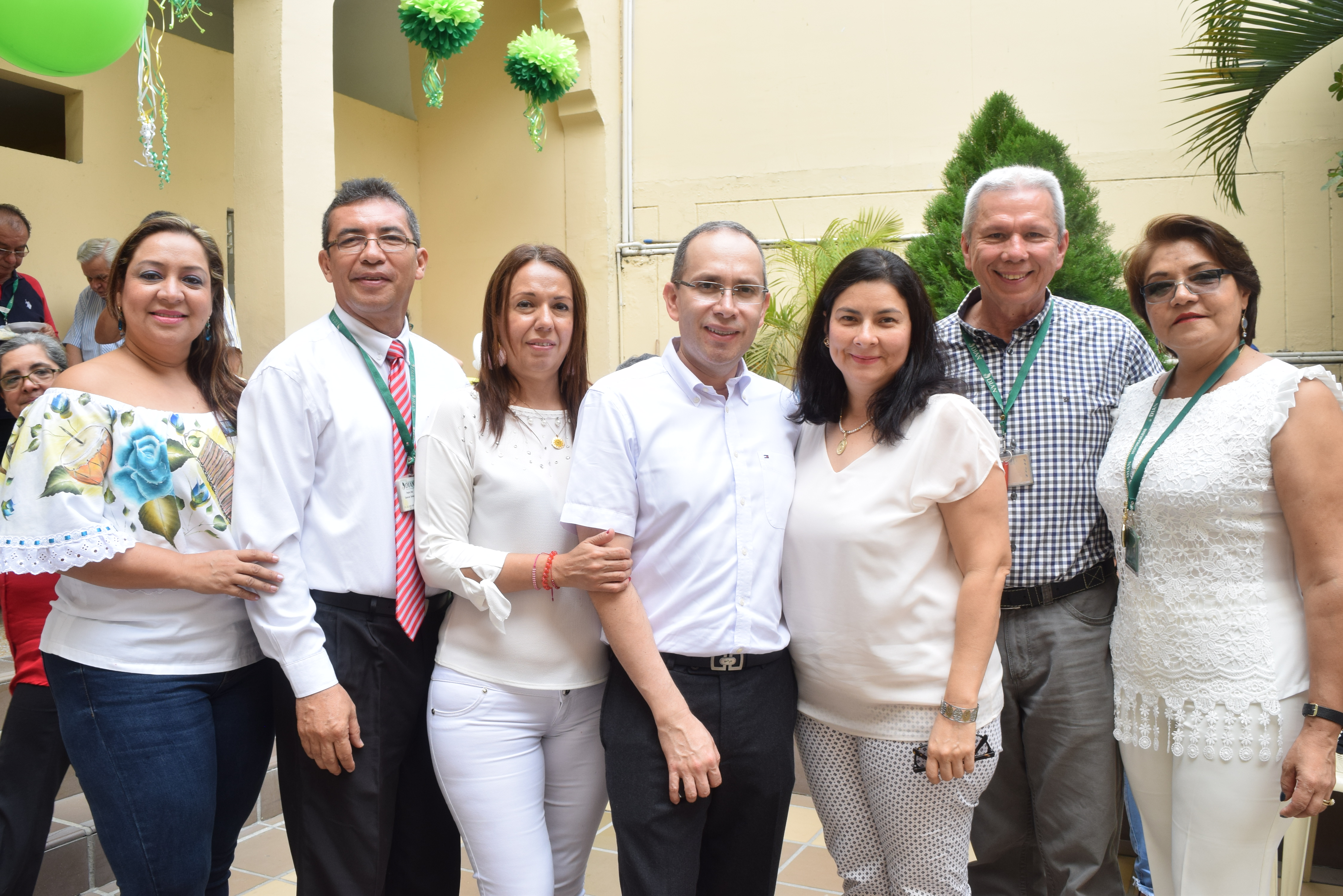 Mireya Polanco Trujillo, Pedro Nel Salazar, María Geni Parra, Javier Beltrán Losada, Sonia Salazar, Hugo Andrade Guali y Diva María Artunduaga.